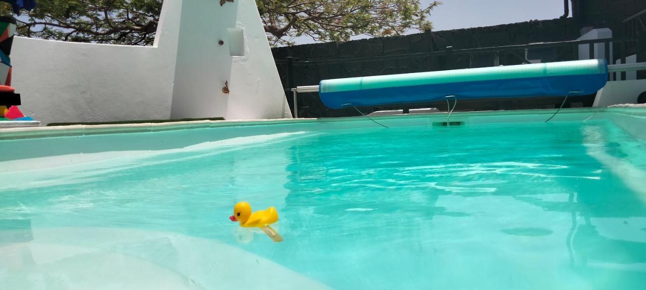 Aptos Con Piscina El Flamboyan 1 Teseguite エクステリア 写真